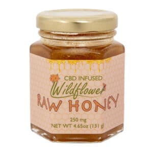 CBD Infused Wildflower Raw Honey - 250mg